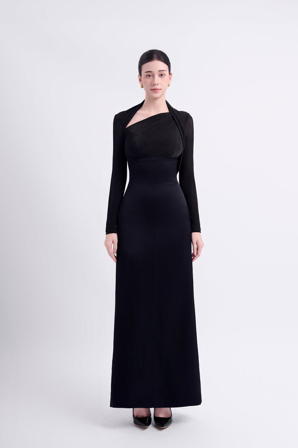 Diamond feat Crinkle Crepe (Long)