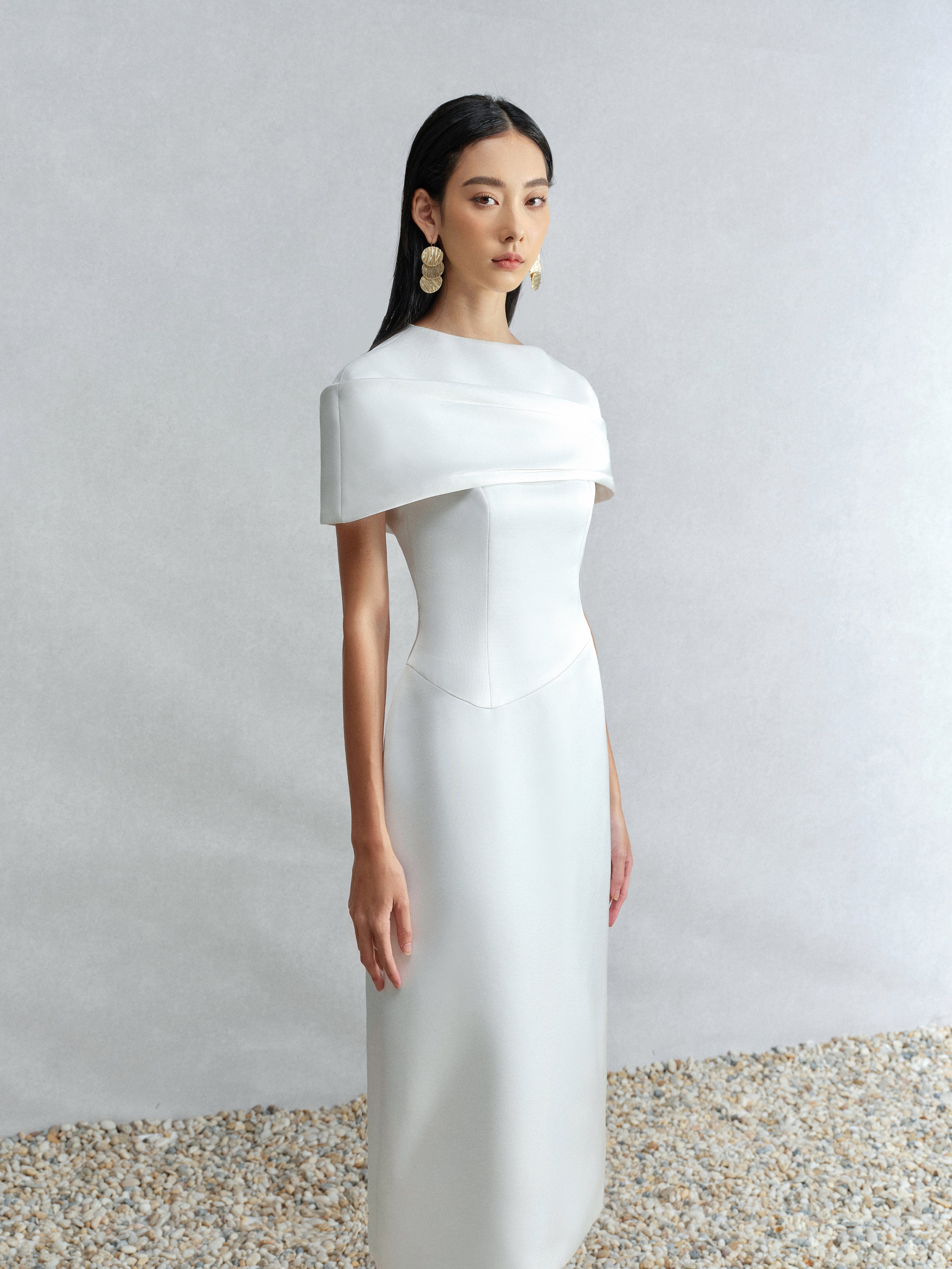 Shoulder Cover Dress Eegen Studio Shoulder Cover Dress Eegen Studio